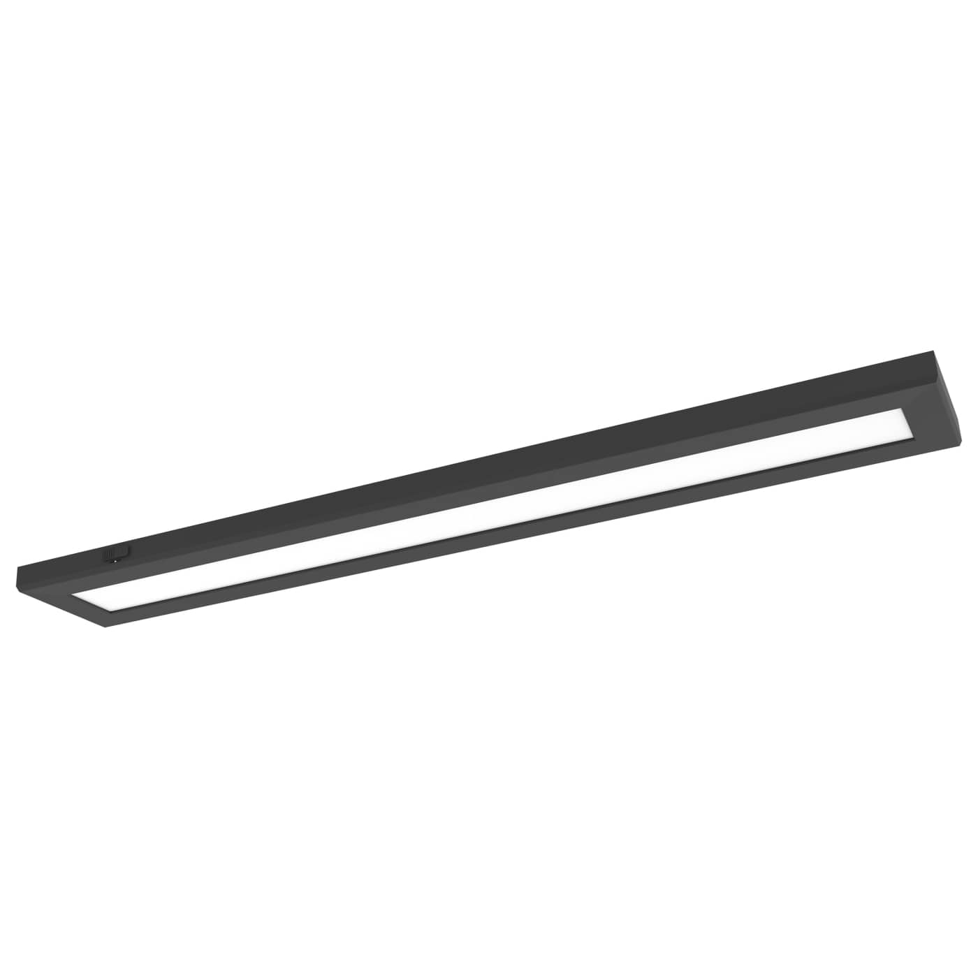 LED Black Surface Mount; 32 Watt; 5.5 in. x 36 in; CCT; 90 CRI; 120-277V