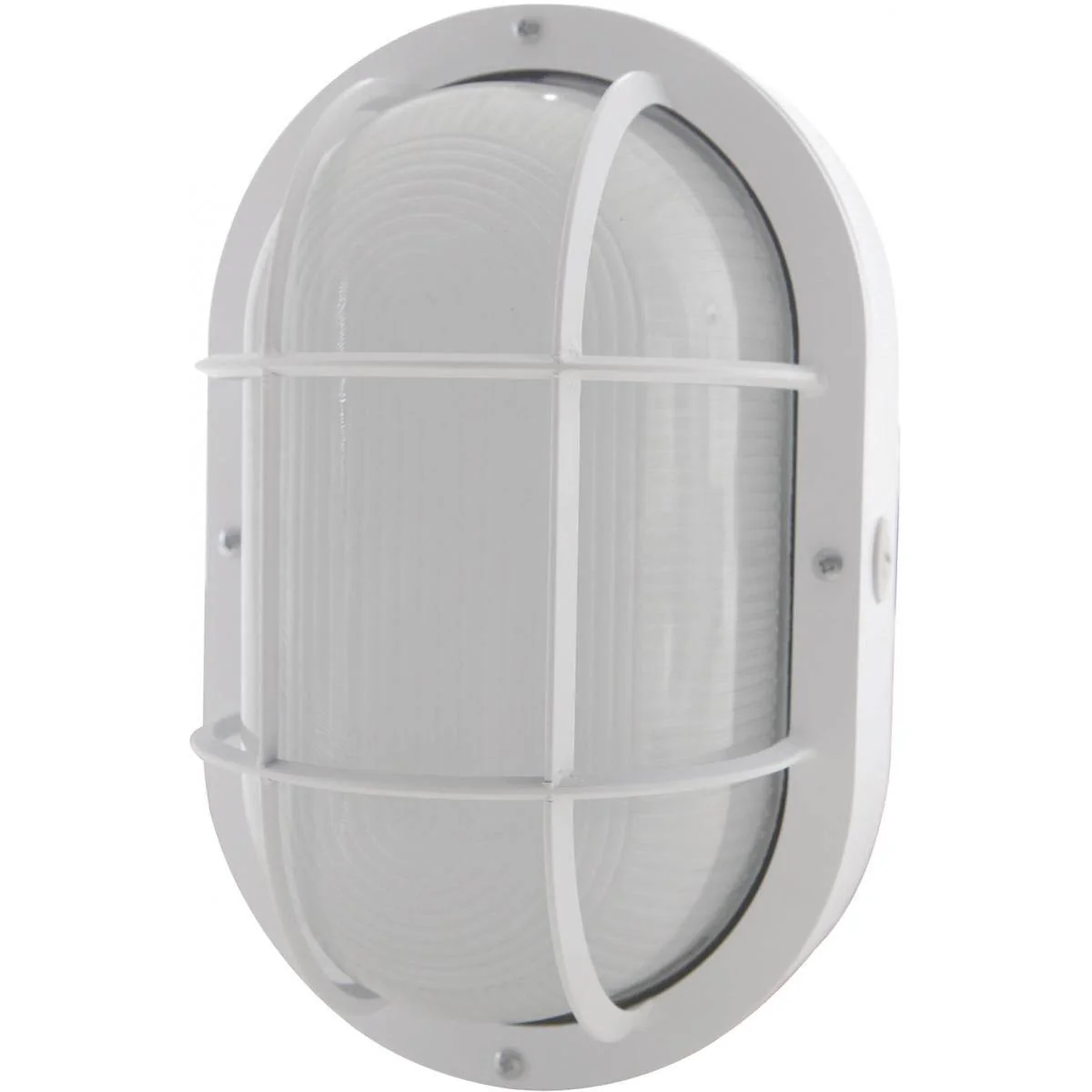 LED Bulkhead - 20W - 3000K - White Finish - 120-277V