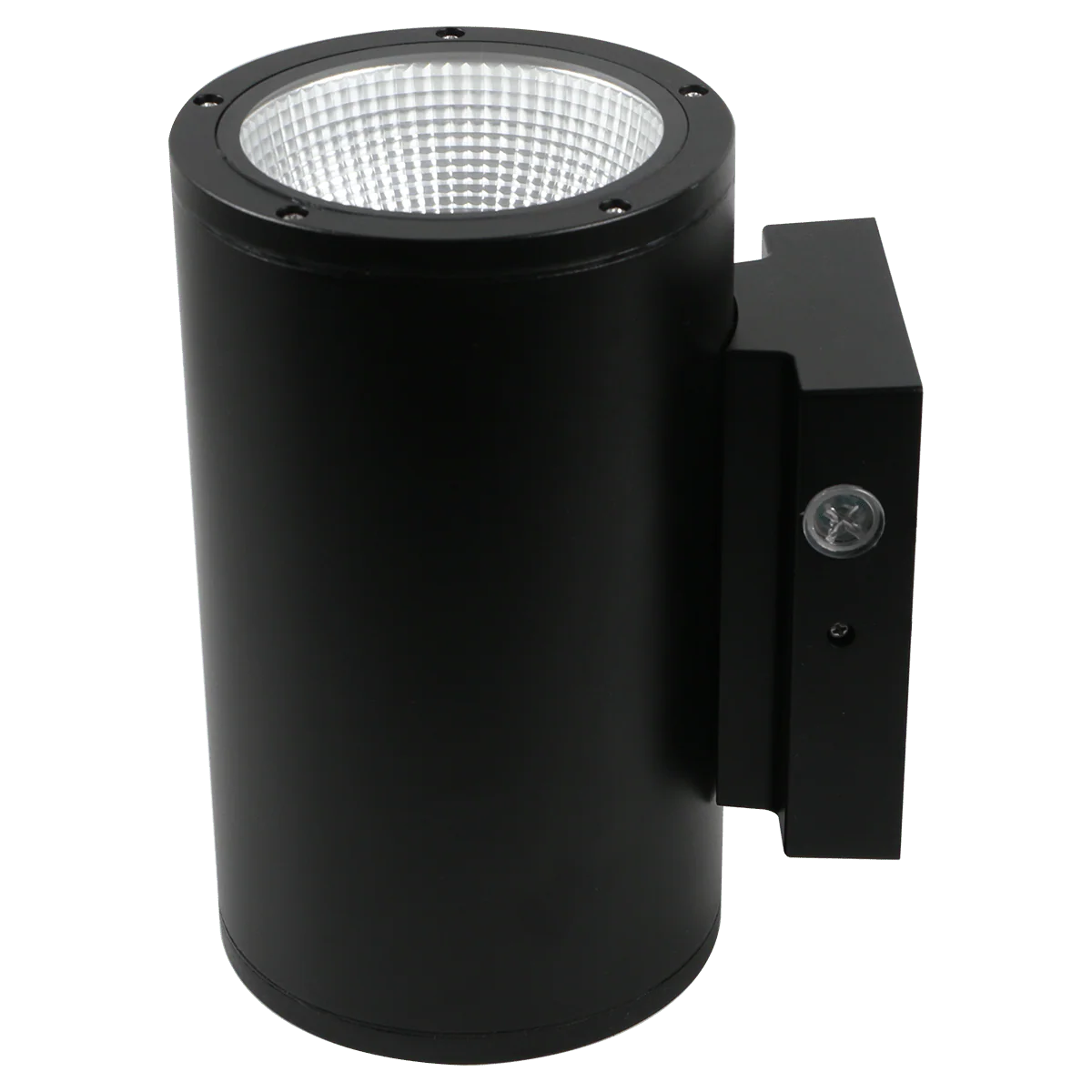 LED Cylinder Wall Sconce Westport 6IN Switchable 36W 80CRI 30/40/50K 120-277V Photocell Bronze