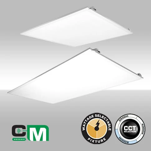 LED Flat Panel 2X4 Watt Select - 27W, 36W, 45W AND Color Select - 3500K, 4000K, 5000K - 2 PACK - Image 3