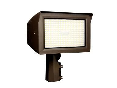 LED Flood Light 150W/130W/150W 120-277V, CCT, Bronze, CCT, Photoeye with Slipfitter