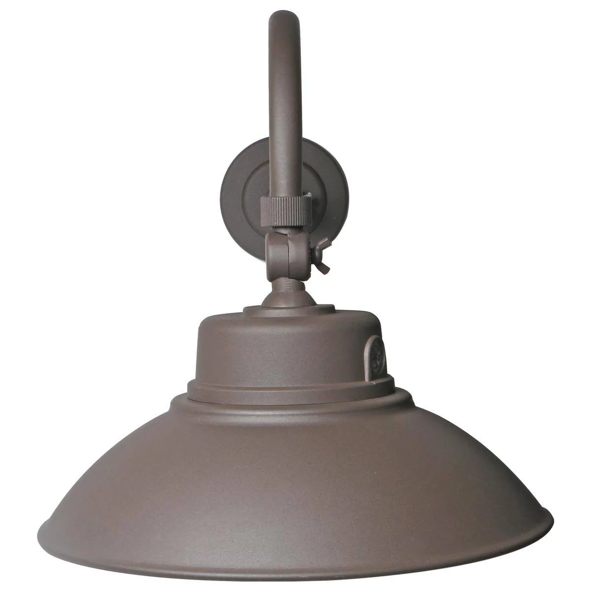 LED Gooseneck; 30W/40W/50W; CCT Selectable 3K/4K/5K; Bronze; 120-277V; With Photocell