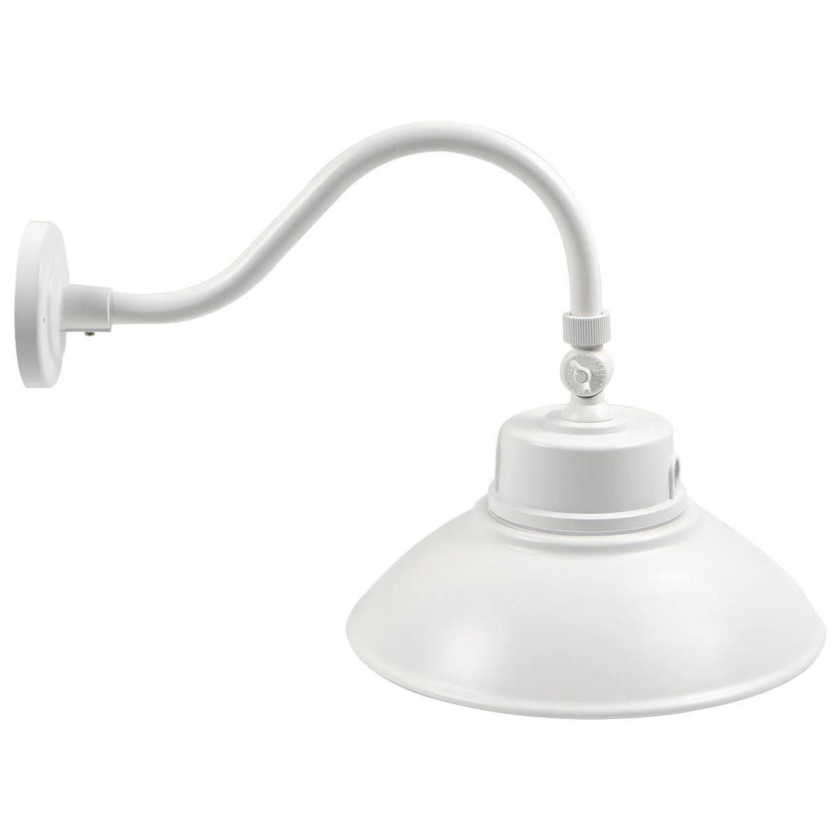 LED Gooseneck; 30W/40W/50W; CCT Selectable 3K/4K/5K; White; 120-277V; With Photocell