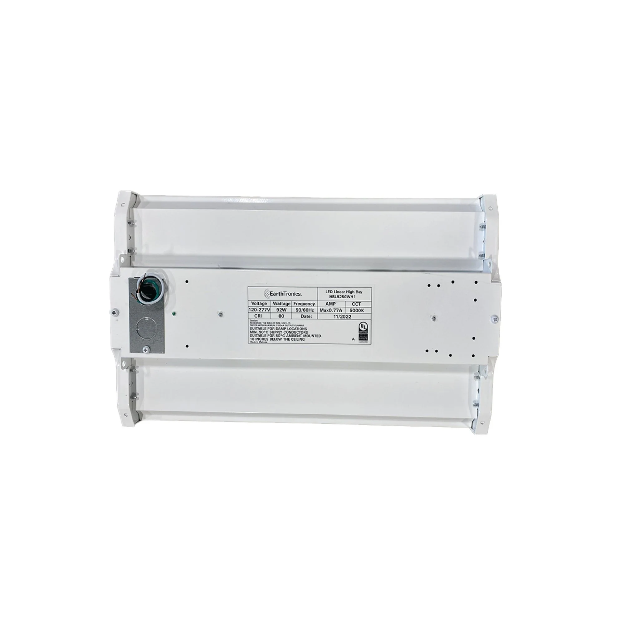 LED High Bay Premium Series 13800 Lumens, 92 Watt, 5000K, 120-277V - Image 4
