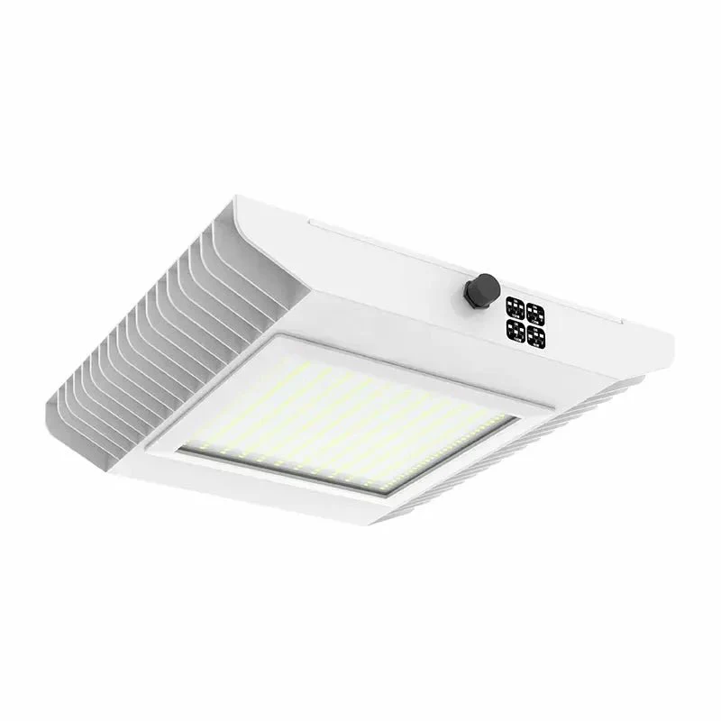 LED Multi-Power Surface Mount Gas Station Canopy Light, 5000K
