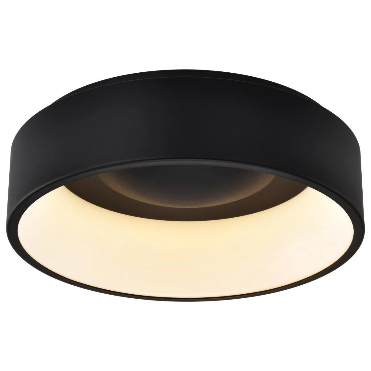LED Orbit Black Surface Mount Fixture; 20 Watt LED Flush Mount; CCT - Image 8