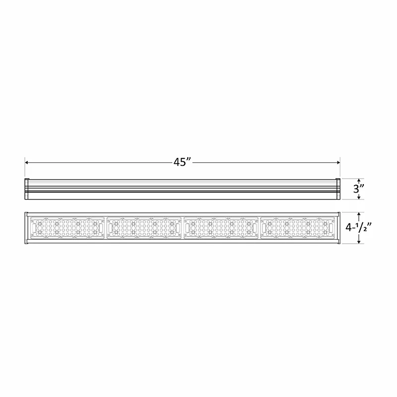 LED Outdoor Sign Light, 4 Foot, 120 Watts, 5000K - Image 2