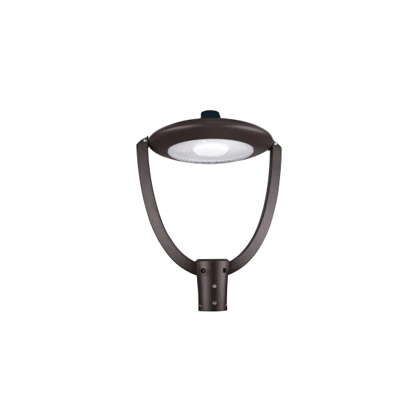 LED PT3-150GS-3 Matte Black LED Post Top Light CCT Selectable
