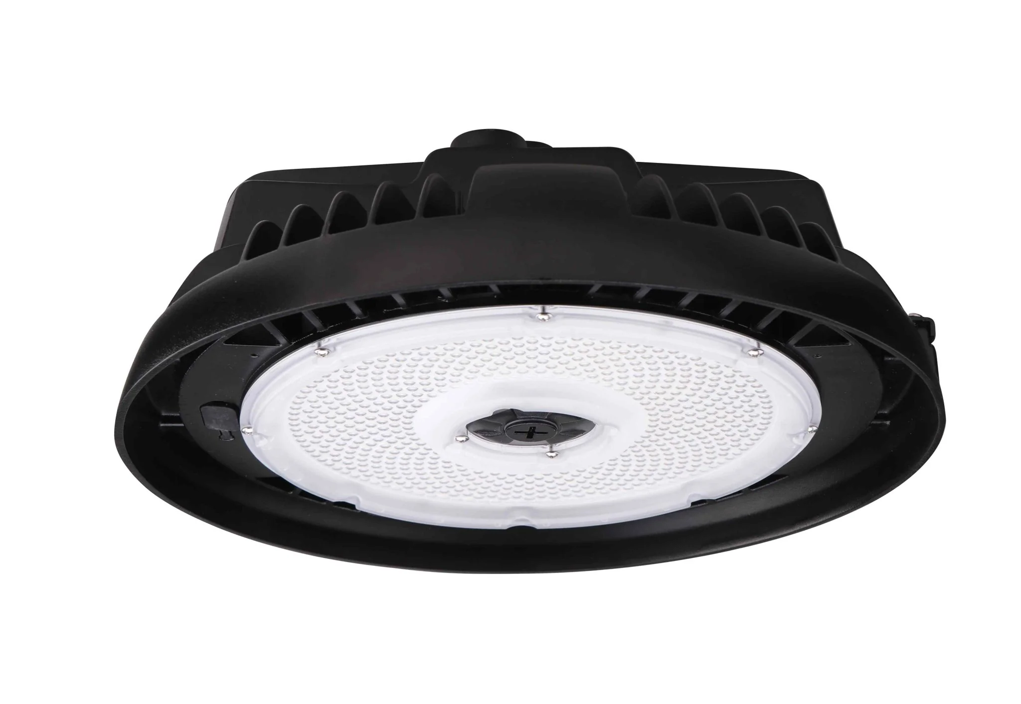 LED Round High Bay, PowerSet 150/130/100/80W, 4000K, 277-480V, Dimming, Black