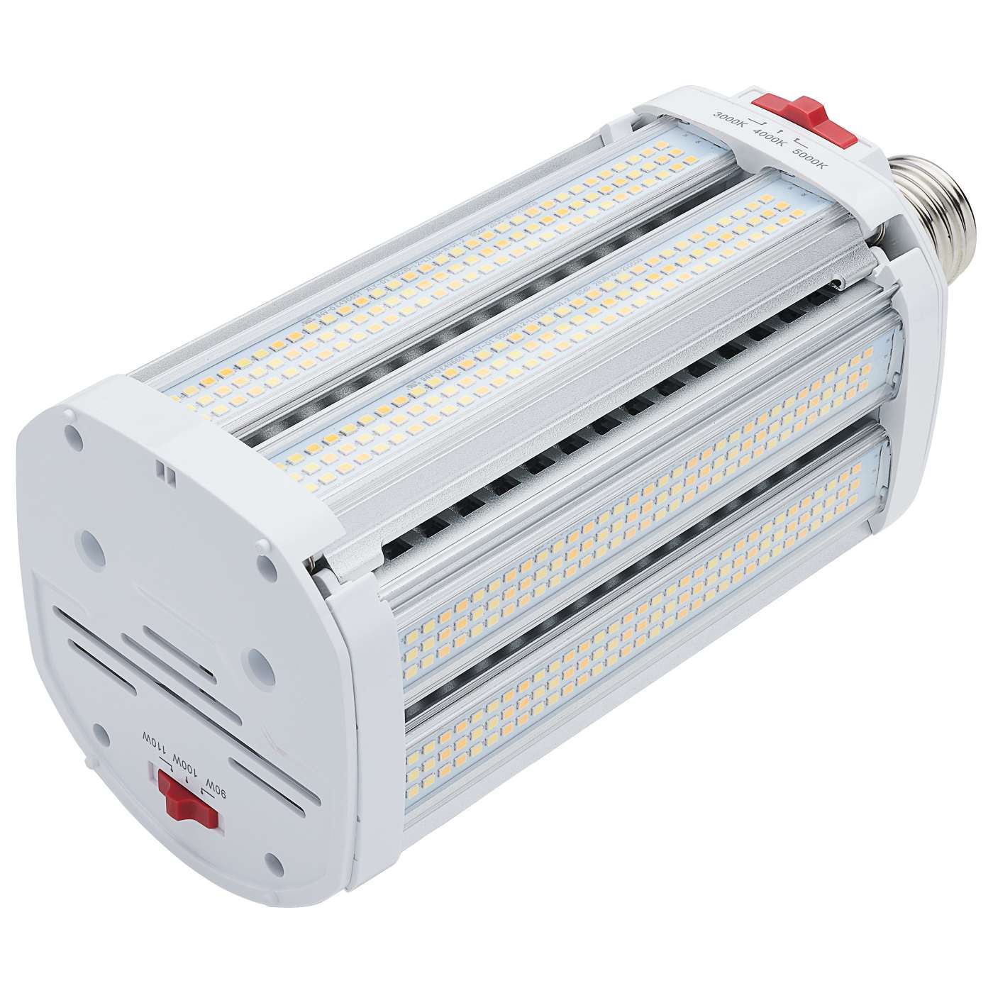 LED Shoe Box Lamp; 90/100/110 Wattage Select; 3K/4K/5K CCT Selectable; 120-277V - Image 4
