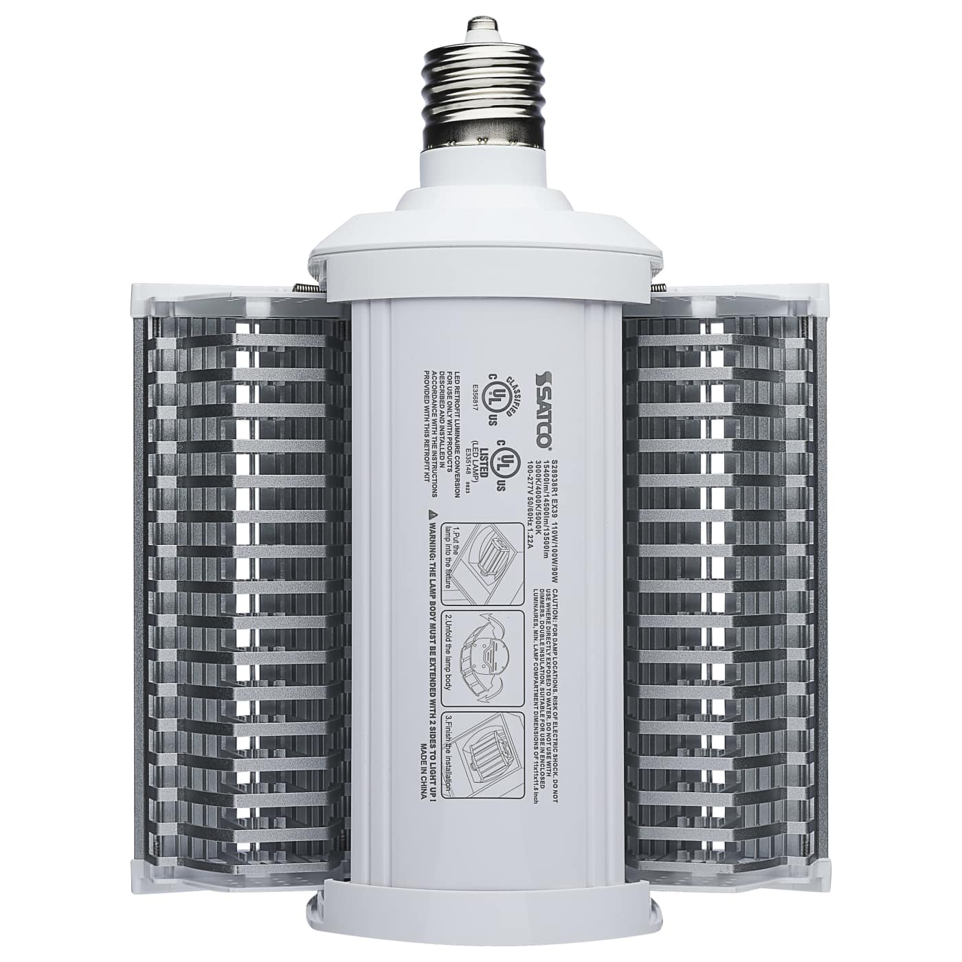 LED Shoe Box Lamp; 90/100/110 Wattage Select; 3K/4K/5K CCT Selectable; 120-277V - Image 5