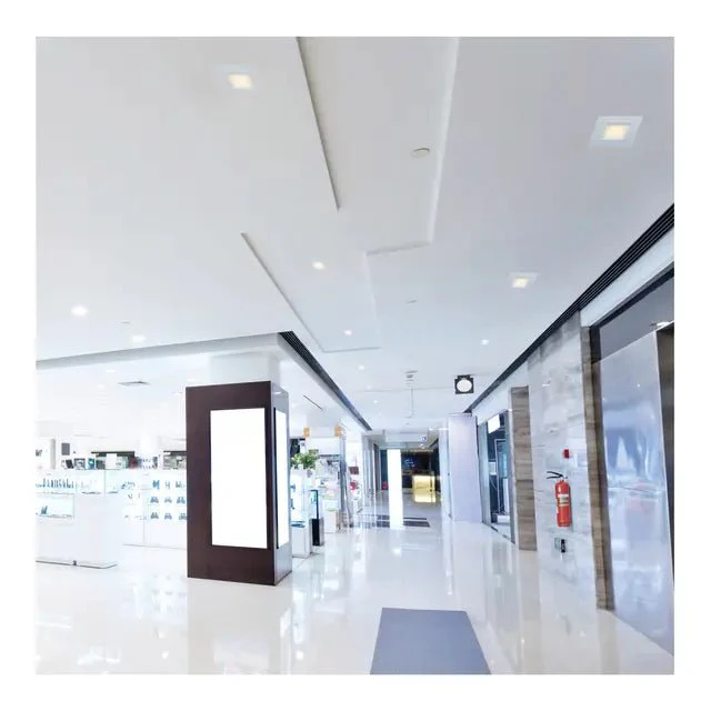 LED Square 18.5W 6-Inch Commercial Downlight in White; Dual Dimming; 120-347V - Image 2