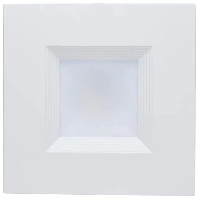 LED Square 18.5W 6-Inch Commercial Downlight in White; Dual Dimming; 120-347V - Image 4