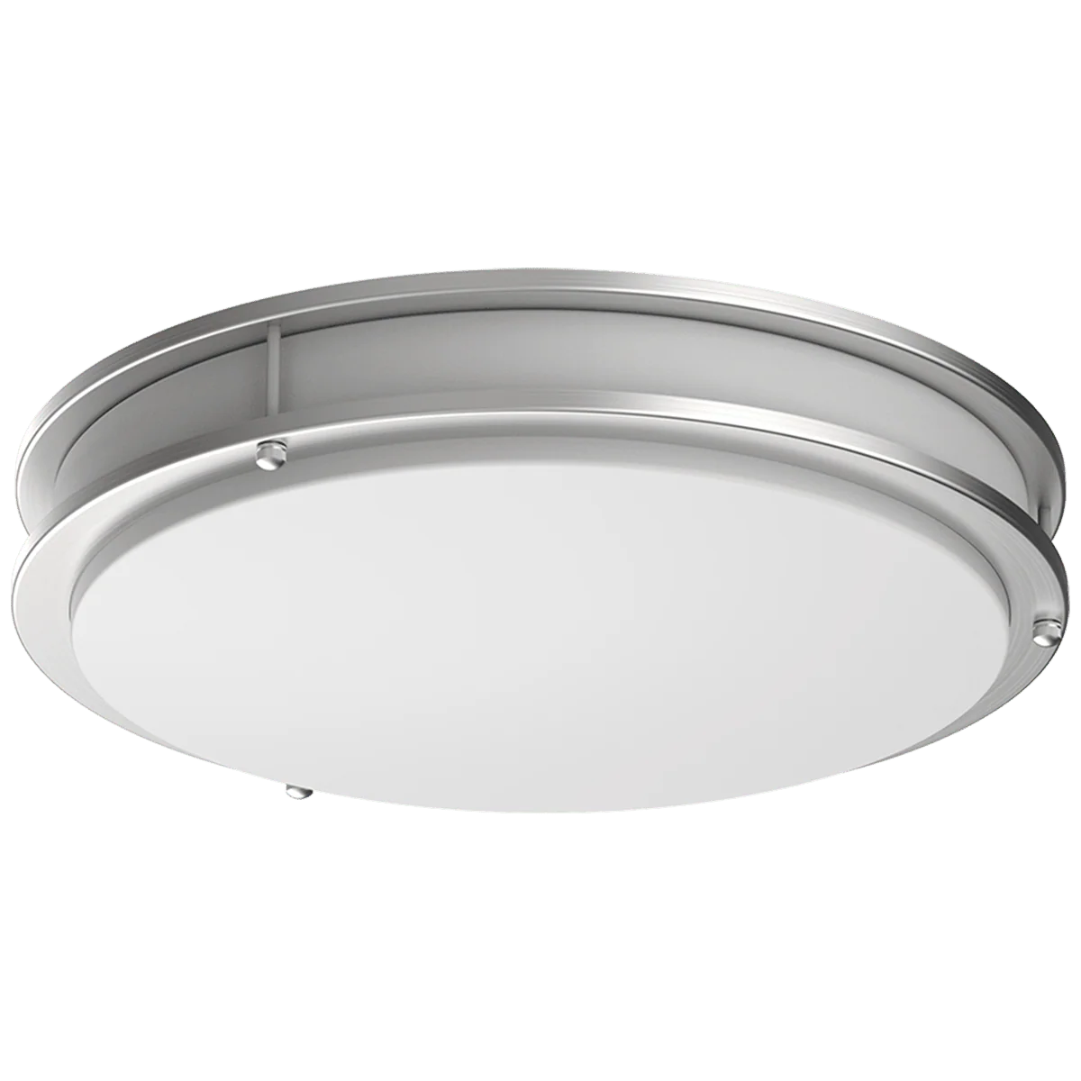 LED Surface Mount 12 IN 1200 LM 16 Watt 80 CRI 3000K 120V DIM Silver