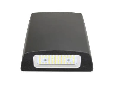 LED Thin Cutoff Wall Pack 15W, 120-277V, 3/4/5K, Bronze, Photocell, 10KA SURGE PROTECTOR