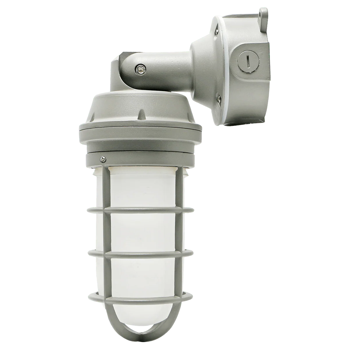 LED Vapor Tight Utility Light 800lm 8W 80CRI 4000K 120-277V Gray IP65