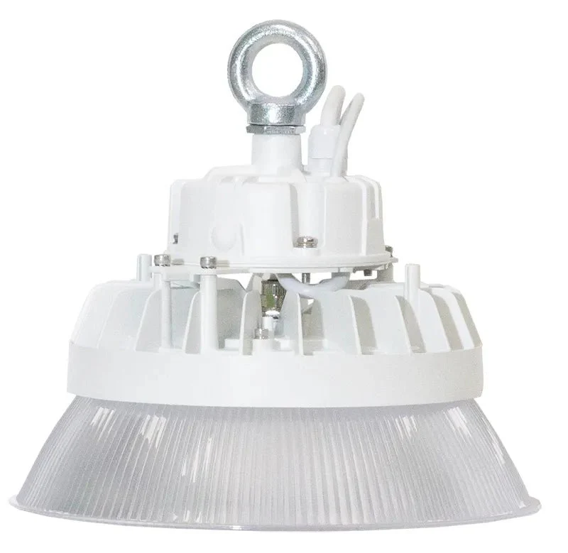 LED Wet Location Mini High Bay w/ Prismatic Reflector, 50W, 5000K- 6500 Lumens