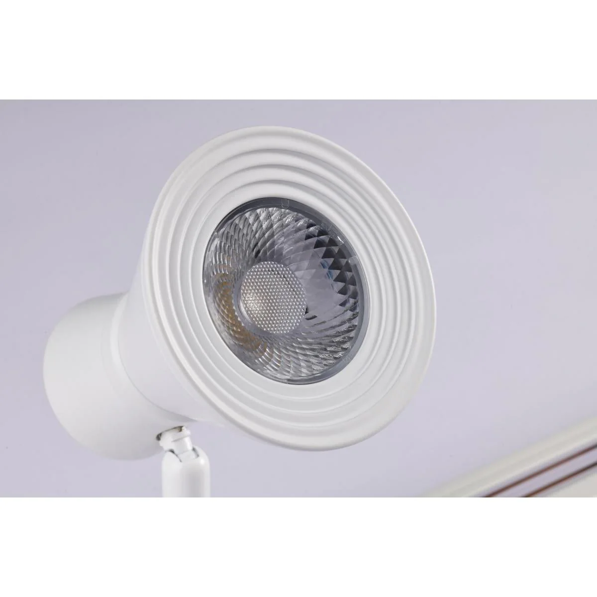 Matte White 12 Watt LED Cinch Track Head; 3000K - Image 2