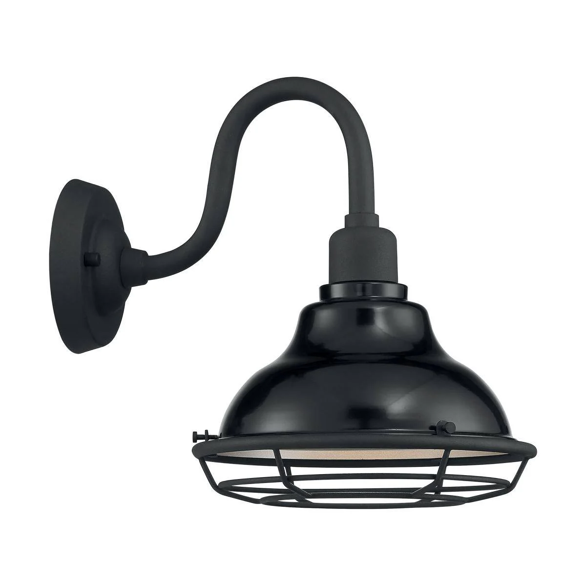 Newbridge - 1 Light Sconce with- Black and Silver & Black Accents Finish