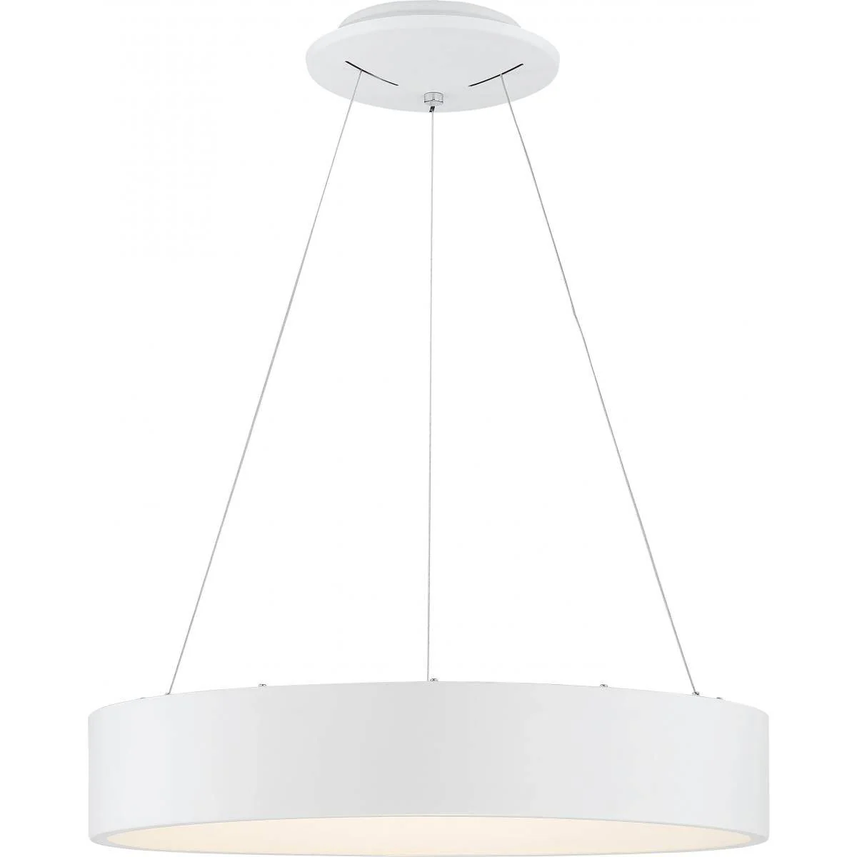 Orbit - LED 24" Pendant - White Finish - Image 2
