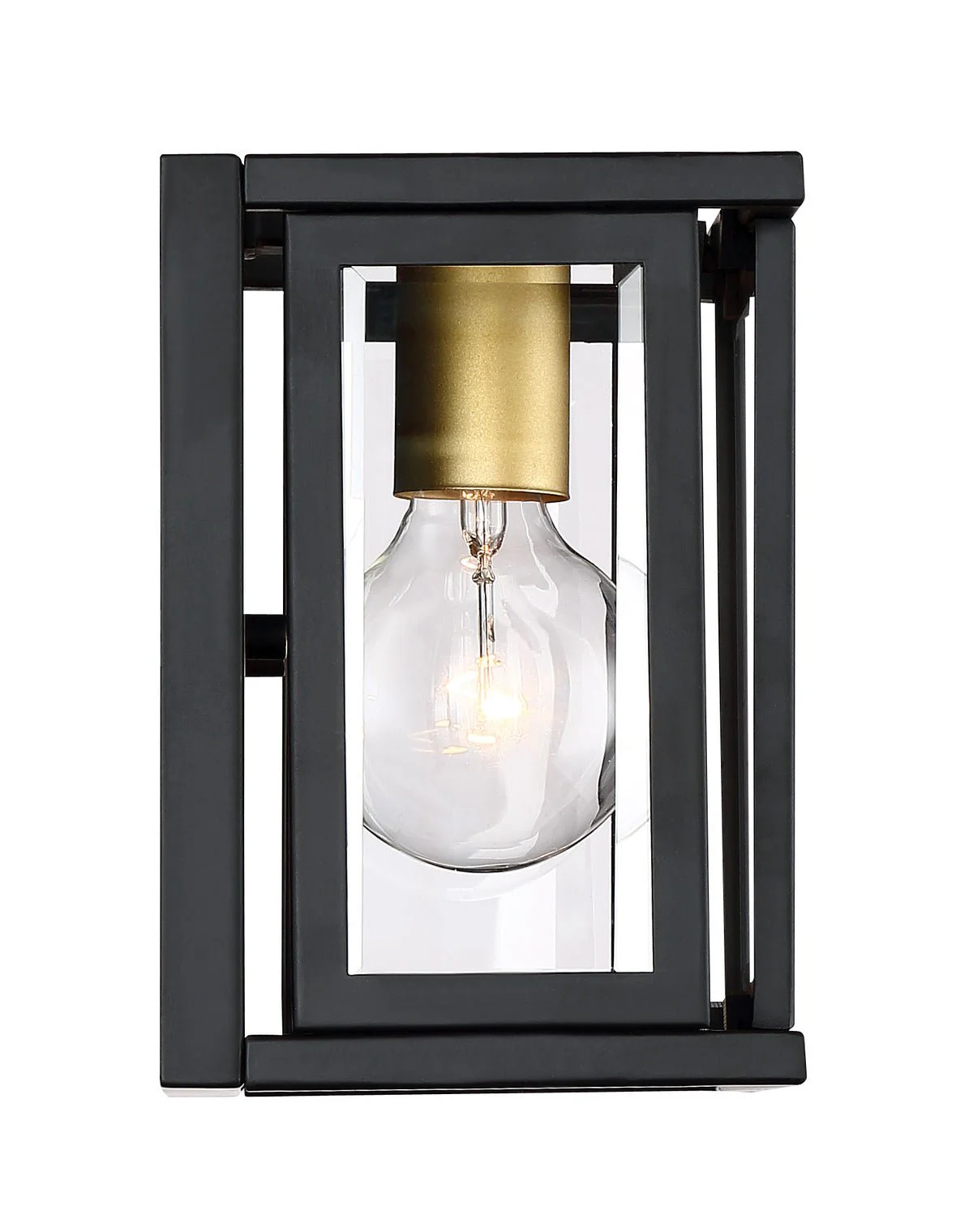 Payne - 1 Light Wall Sconce with Clear Beveled Glass - Midnight Bronze Finish - Image 3