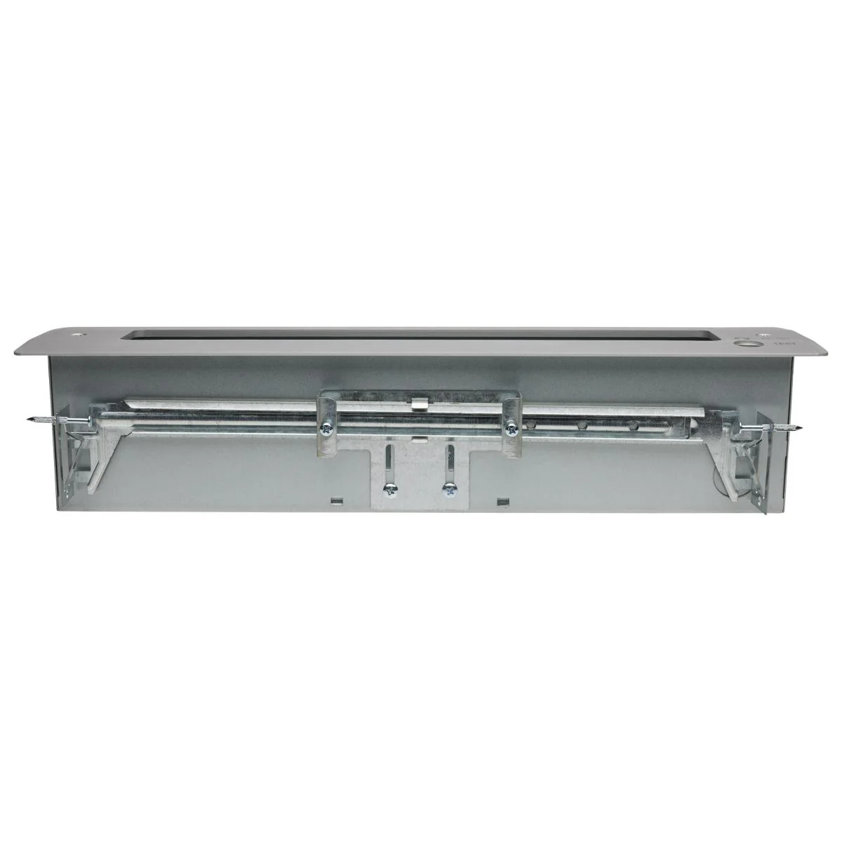 Recessed Green (Mirror) Edge Lit LED Exit Sign; 2.94 Watts; Dual Face; 120V/277V - Image 3