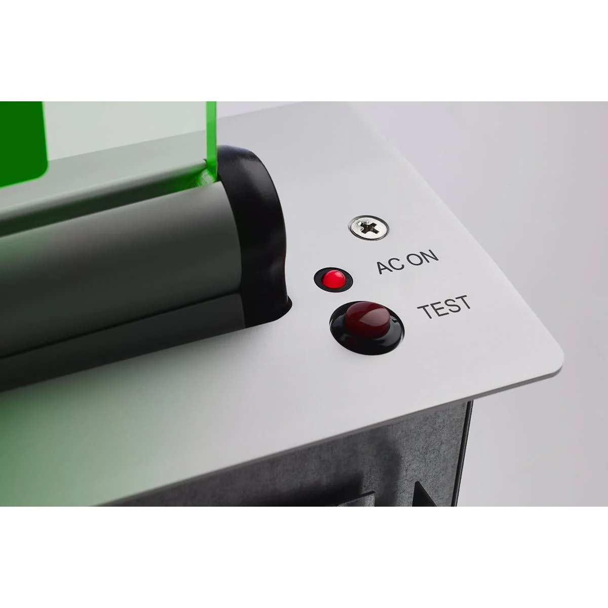 Recessed Green (Mirror) Edge Lit LED Exit Sign; 2.94 Watts; Dual Face; 120V/277V - Image 4