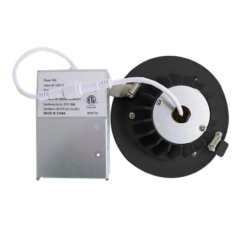 Round LED Black 2 Inch Canless Recessed Light, 9W, 27K/30K/35K/40K/50K - Image 3