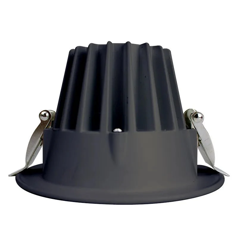 Round LED Black 2 Inch Canless Recessed Light, 9W, 27K/30K/35K/40K/50K - Image 4
