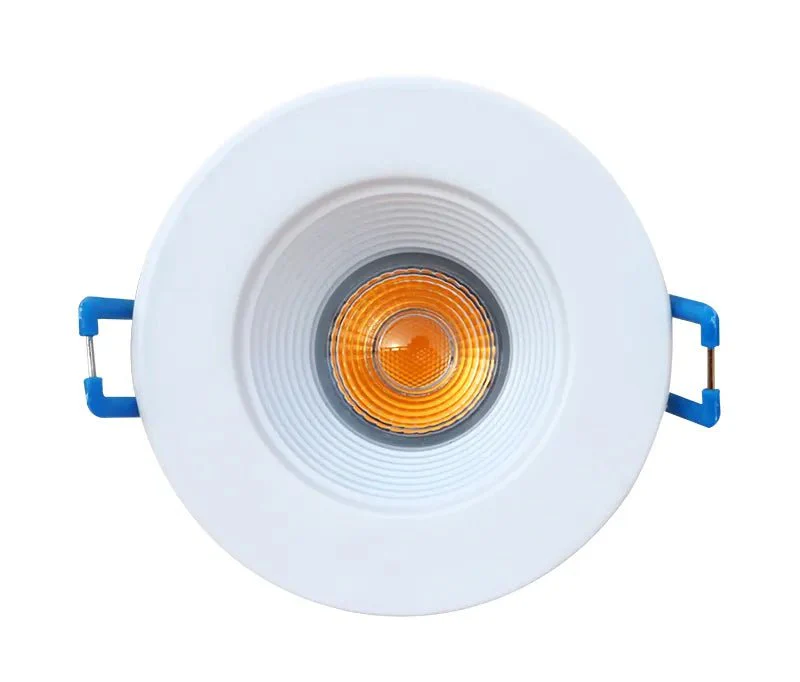 Round LED White 2 Inch Canless Recessed Light, 9W, 27K/30K/35K/40K/50K