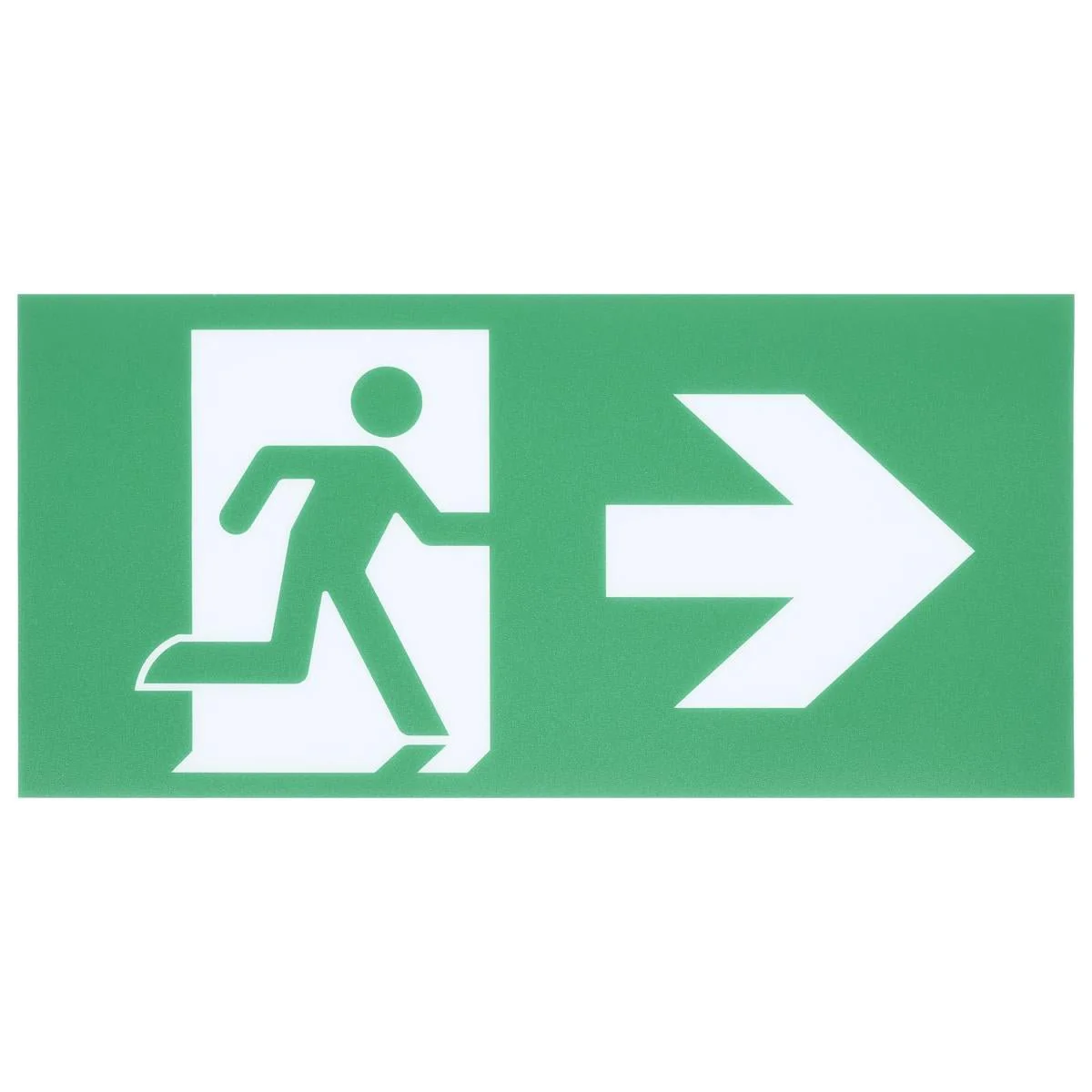 Running Man Green Combo Exit Sign/Emergency Light; 2HR Backup; Single/Dual Face; Universal Mounting - Image 5
