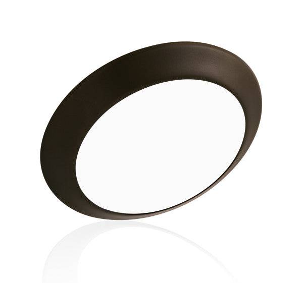 Selectable 6 in. Oil-Rubbed Bronze Surface Mount Disk Light