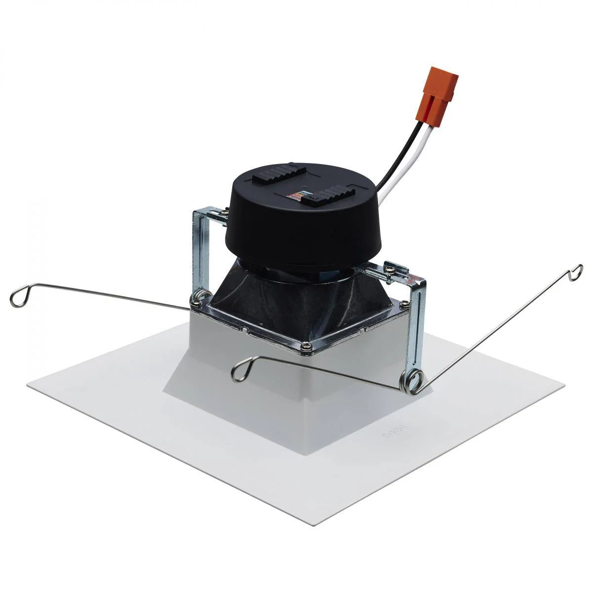 Square 5-6 Inch Field Selectable LED Downlight Retrofit; Deep Baffle; 8/10.5/13.5 Watts; 27K/30K/35K/40K/50K CCT - Image 4