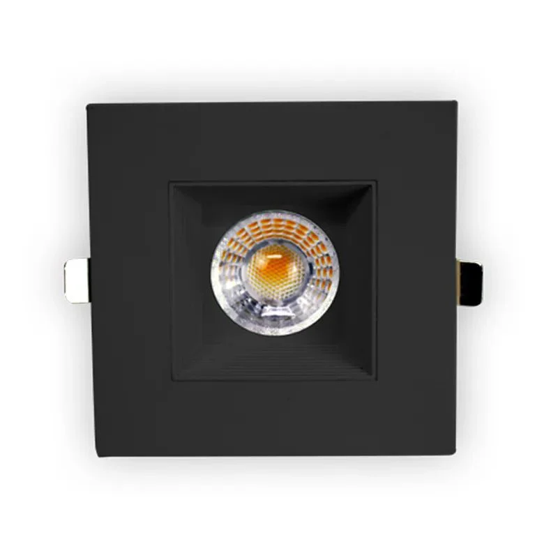 Square LED Black 2 Inch Canless Recessed Light, 9W, 27K/30K/35K/40K/50K - Image 4