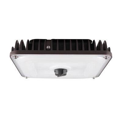 Surface Canopy Square 60/40/25W 80CRI 5000K 120-277V 0-10V DIM