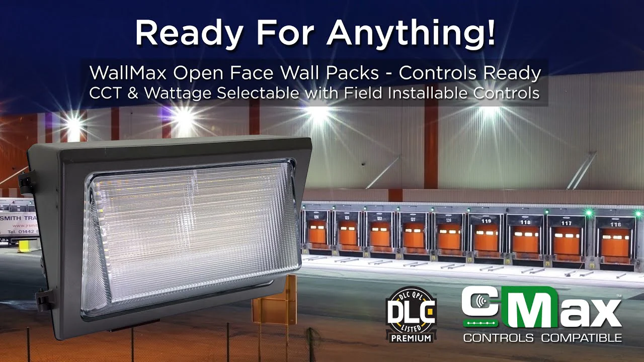 WALLMAX Wall Pack - Wattage 90/100/120 and CCT Select 3/4/5K, Photocell, Bronze - Image 2
