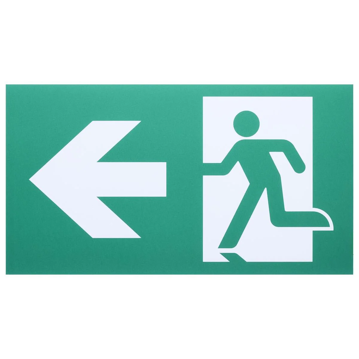 Wet Location Running Man Green Combo Exit Sign/Emergency Light; Single/Dual Face - Image 3