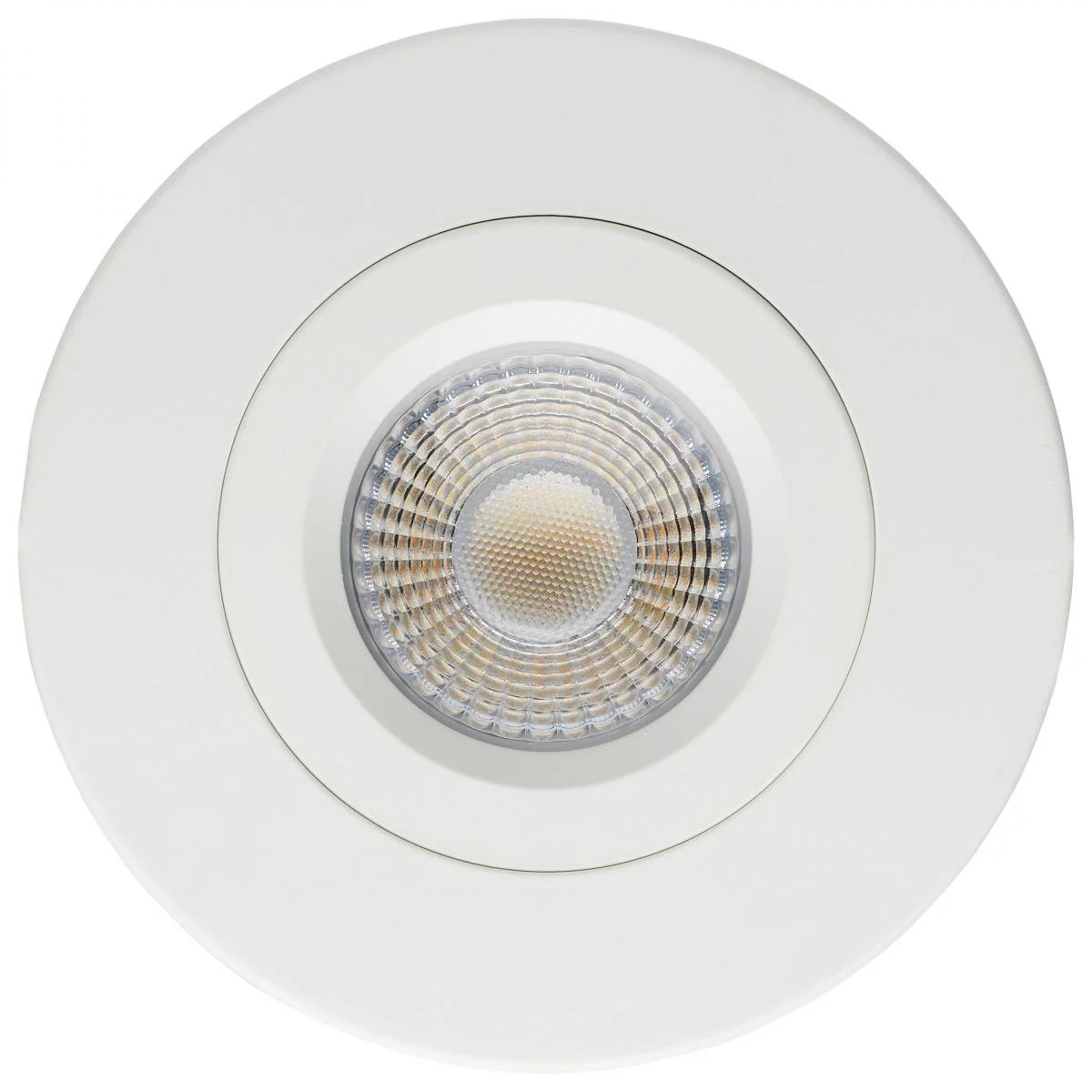 White 12 Watt LED Direct Wire Downlight; Gimbaled; 4 Inch; CCT Selectable - Image 2
