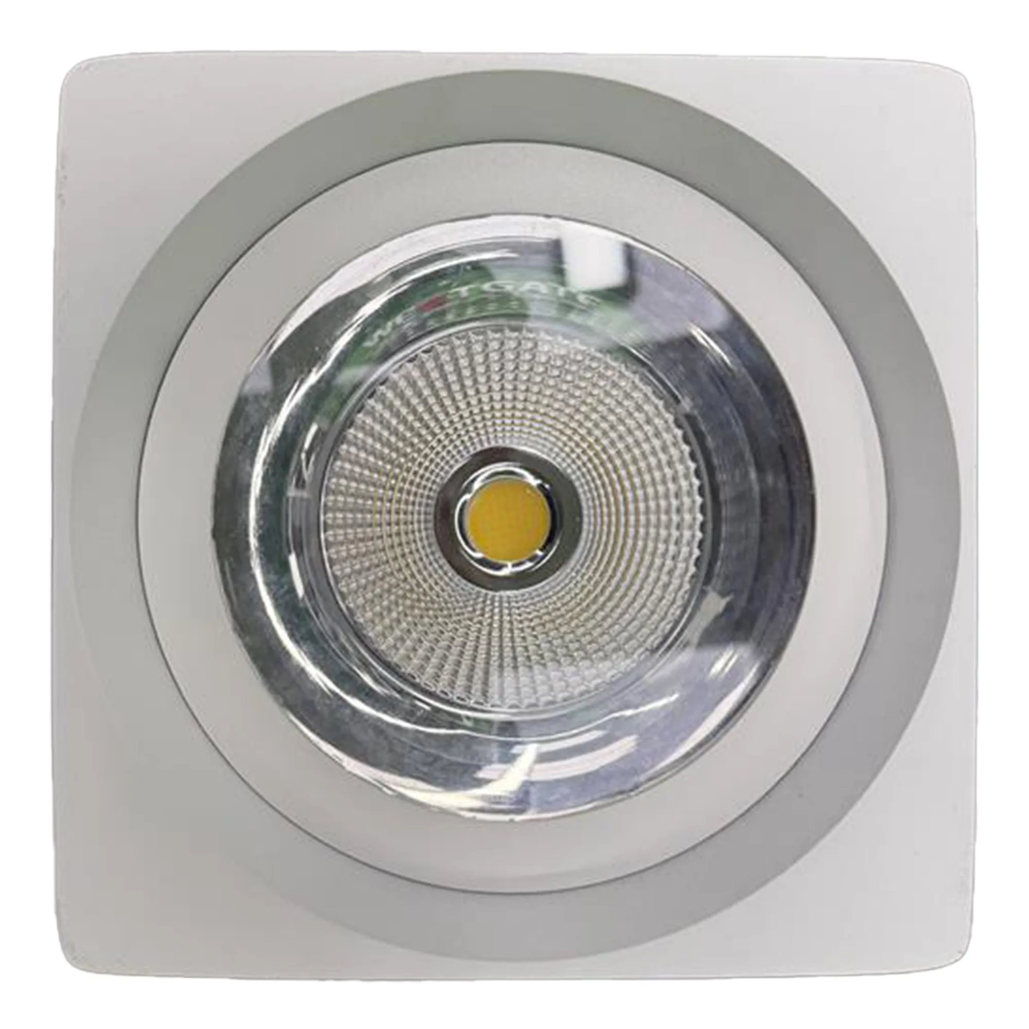 White LED 7-Inch Square Commercial Cylinder Light- Watt and Color Select - Image 2