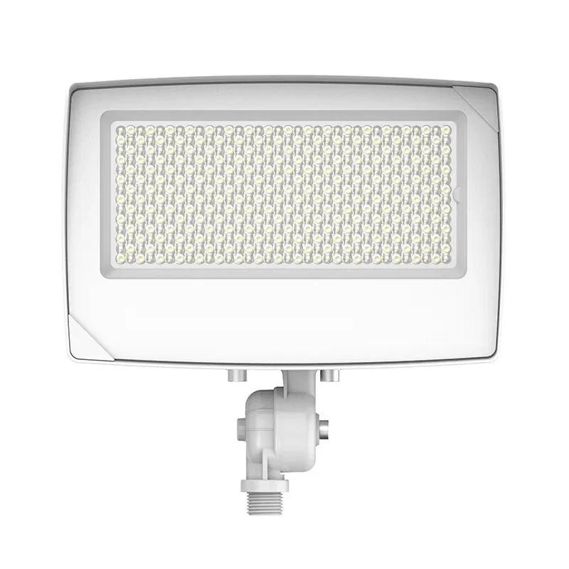 White LED Round-Back Flood Light with Knuckle and Photocell, 45W/60W/80W, CCT - Image 2