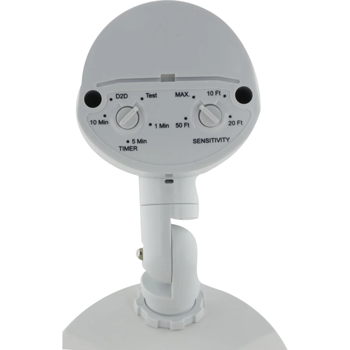 White LED Security Light; Dual Head; Motion Sensor Included - Image 5