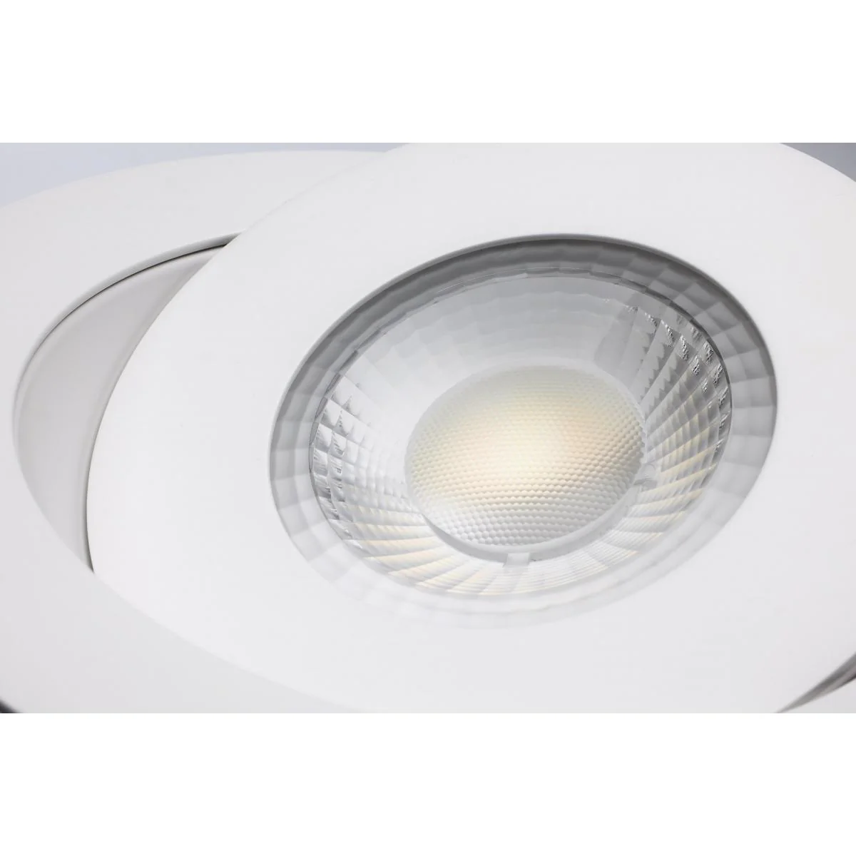 White RGB & Tunable White 15 Watt; LED Gimbaled Downlight; 6 Inch - Image 3