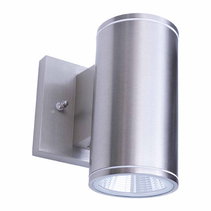 WMC3 - 3" Multi-Kelvin Brushed Nickel LED Wall Mount Cylinder Up/ Down Light - Image 4