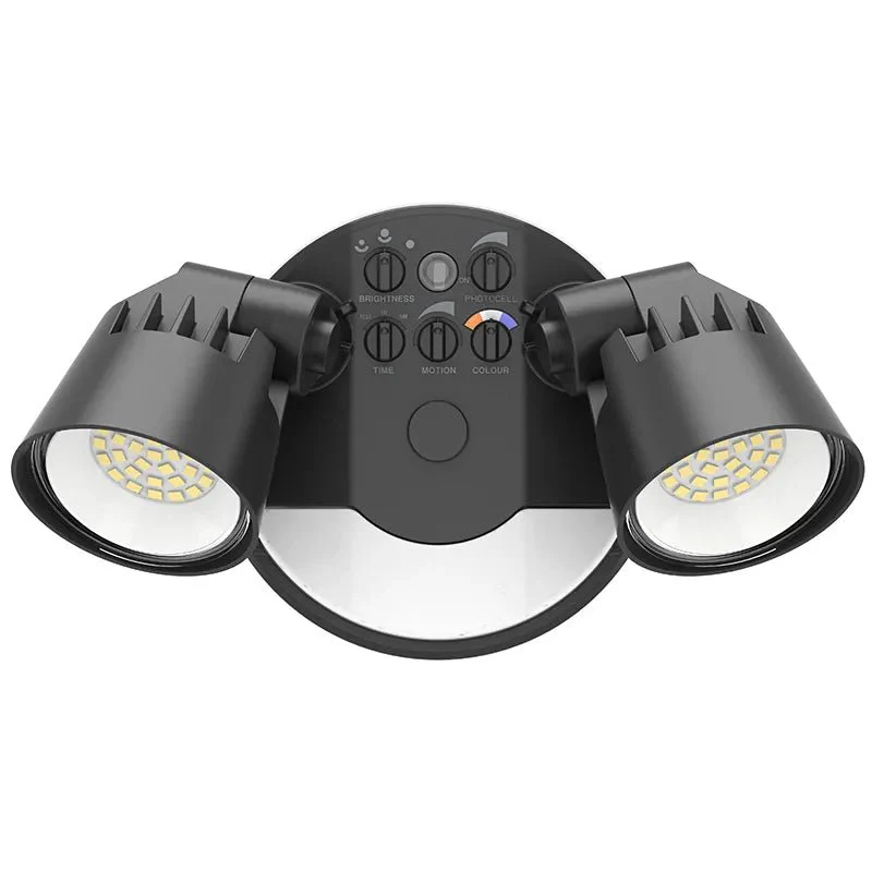 X-Gen Advance Security Light with PIR Sensor in Black, 16W-25W, 3000K/4000K/5000K - Image 4